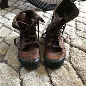 Brown Palladium boots